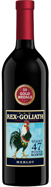 Rex Goliath Merlot bottle