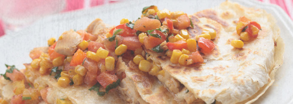 Shrimp Quesadillas