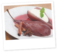 Photo of Poached Pears