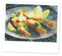 Photo of Salmon Skewers