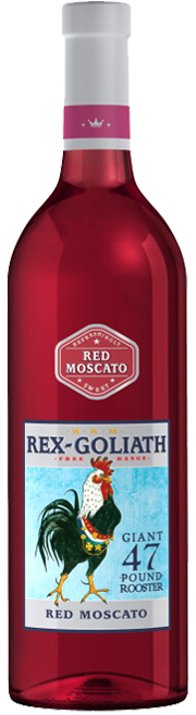 Rex Goliath Red Moscato bottle